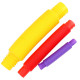 Антистрес іграшка Pop Tube гофрована, розвиваюча, 20х3 см (середня)