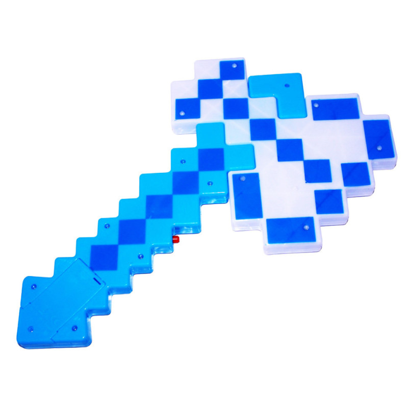Светящийся топор-игрушка Minecraft с подсветкой