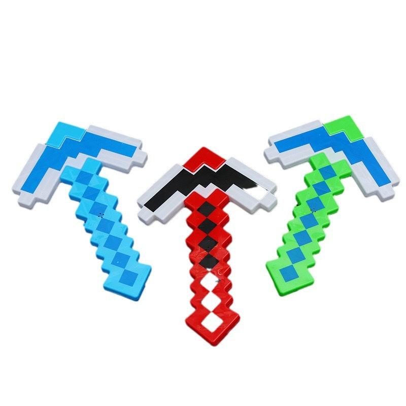 Світлодіодна "Кирка Minecraft", що світиться
