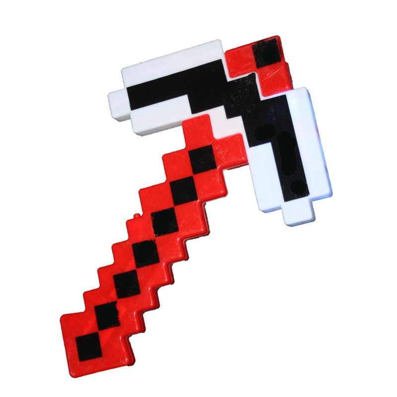 Світлодіодна "Кирка Minecraft", що світиться