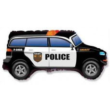 Повітряна куля фігура фольгована "Поліцейська машина" 85 х 46 см, Flexmetal (Іспанія)