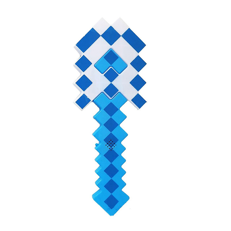 Световая игровая лопата Minecraft для игры и коллекционирования