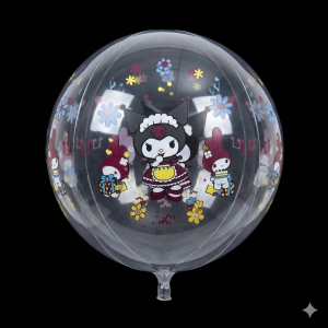 Повітряна куля Баблс (Bubbles) 24" (60 см) з малюнком "Куромі"