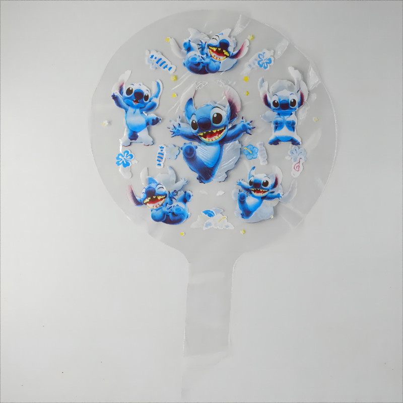 Повітряна кулька Баблс (Bubbles) 24" (60 см) з малюнком "Стіч"