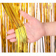 Шторка для создания фотозоны золотистая 2х1 м