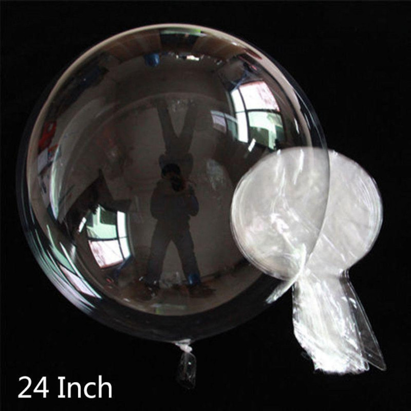 Повітряна куля Баблс (Bubbles) 24" (50 см) прозора